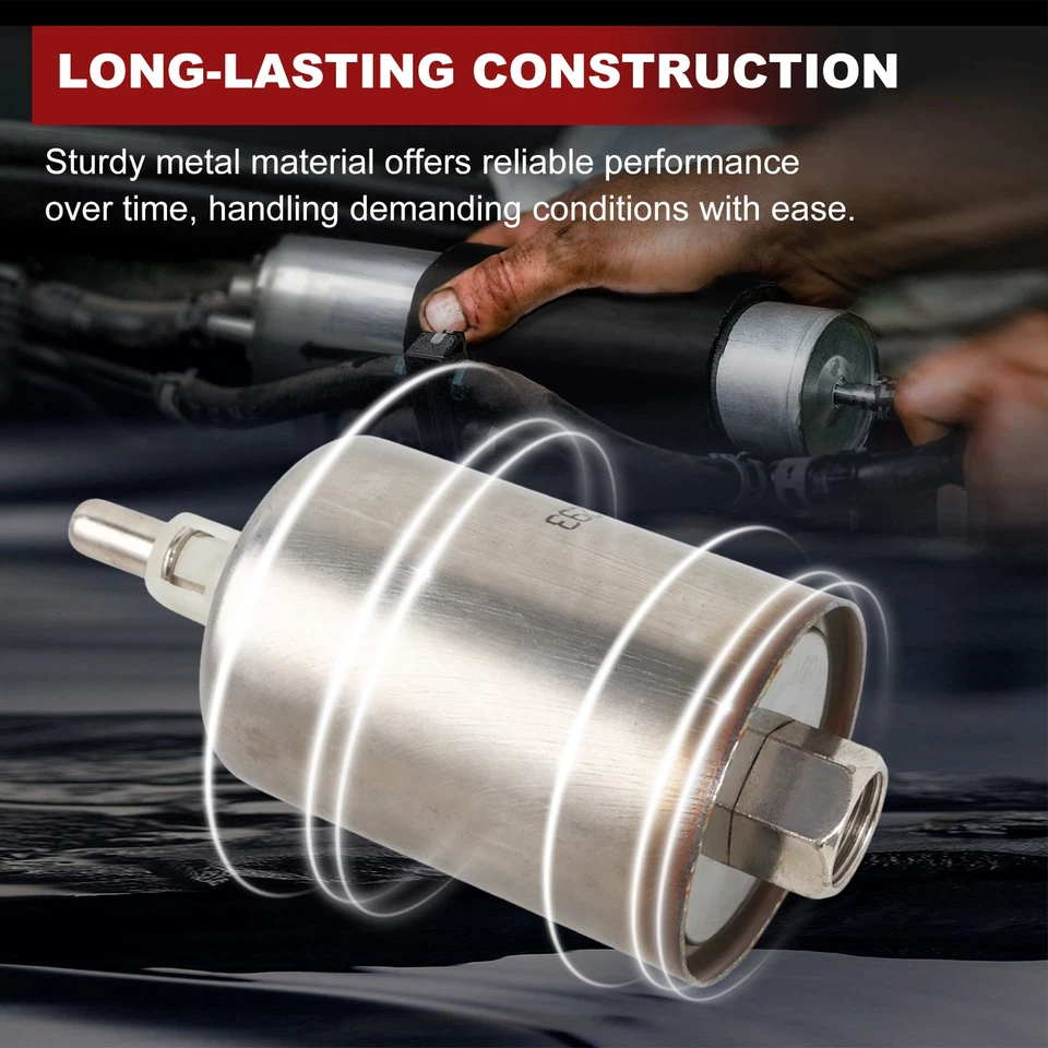 Fuel Filter for Oldsmobile 88 89 Achieva Alero Cutlass Supreme Intrigue LSS - Image 2 of 4