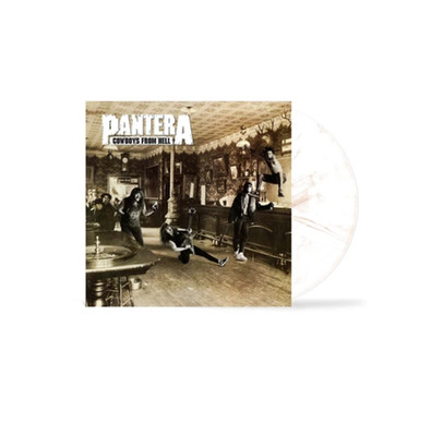 Pantera - Cowboys From Hell (White & Whiskey Brown LP) Vinyl