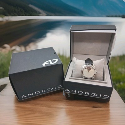 NOS Android Watch AD188 OKO-Auto Orig Design SS Automatic Swiss Movmt Orig Box