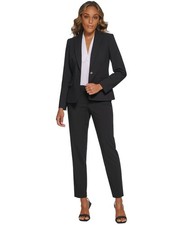 Calvin Klein Women's One Button Blazer