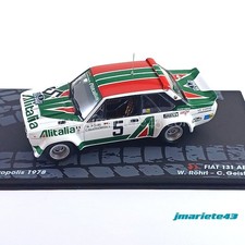 Fiat 131 Abarth #5 W. Röhrl - C. Geisdörfer Rally Acropolis 1978 1:43