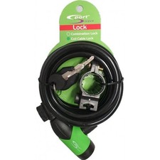 Image of Sport Direct Sekura Cycle Cable Lock - 10mm x 185cm