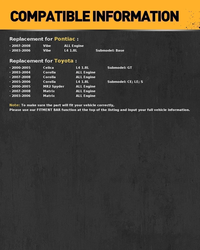 Alternador para Toyota Corolla 2003-2004 2005-2006 2007-2008 13878 2706022130 - Imagem 2 de 4