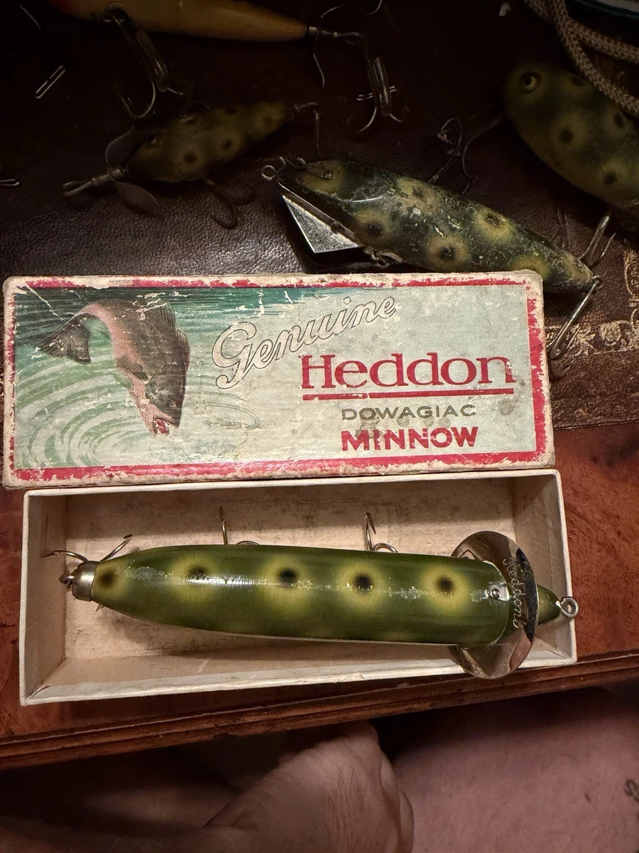 Heddon Wooden Vintage Fishing Lures for sale | eBay