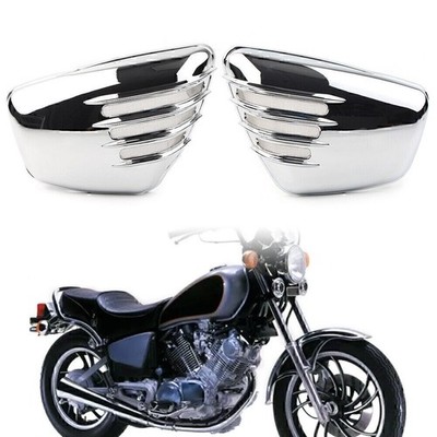 Chrome Battery Side Fairing Cover Fit Yamaha XV700 750 1000 1100 Virago 1984-up