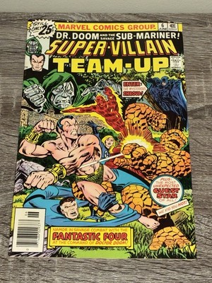 Super-Villain Team-Up #6 (Marvel Comics June 1976) Dr Doom Sub Mariner
