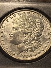 1886 morgan silver dollar - bu - 0.9 siver — photo 6