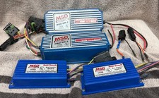 Msd 6m-2 Ignition Boxes 6460 With Msd Soft Touch Rev Limiters 8768 Marine Boat 2