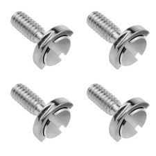 Lovelysp 1/4-20 Thread D-Ring Stainless Steel Camera Fixing Screws Suitable f...