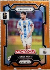 2026 Panini Monopoly Prizm FIFA World Cup Orange Lionel Messi Argentina /149