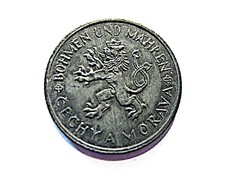 Böhmen und Mähren  1 Krone  1942