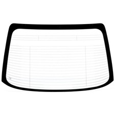 Heckscheibe grün beheizt für Honda Accord 2002-2025 Heckfenster