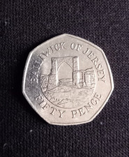 50p Fifty Pence Coin Bailiwick Of Jersey 2012