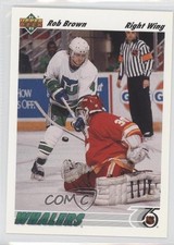 1991-92 Upper Deck Rob Brown #198 1k3