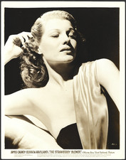 Rita Hayworth American Actress Vintage Original Photo Stylish Beauty Portrait