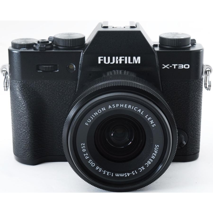 FUJIFILM X-T30 キットレンズ＋おまけ FUJIFILM X-T30 Mirrorless Camera Kit Black Used with New SD Card