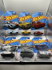 Hot Wheels Lot Of 6 Collectible New Cars. Muscle Cars. Box 12