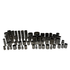 60pc Craftsman Socket Lot 14 38 12 Drive Sae Metric Deep Inverted G