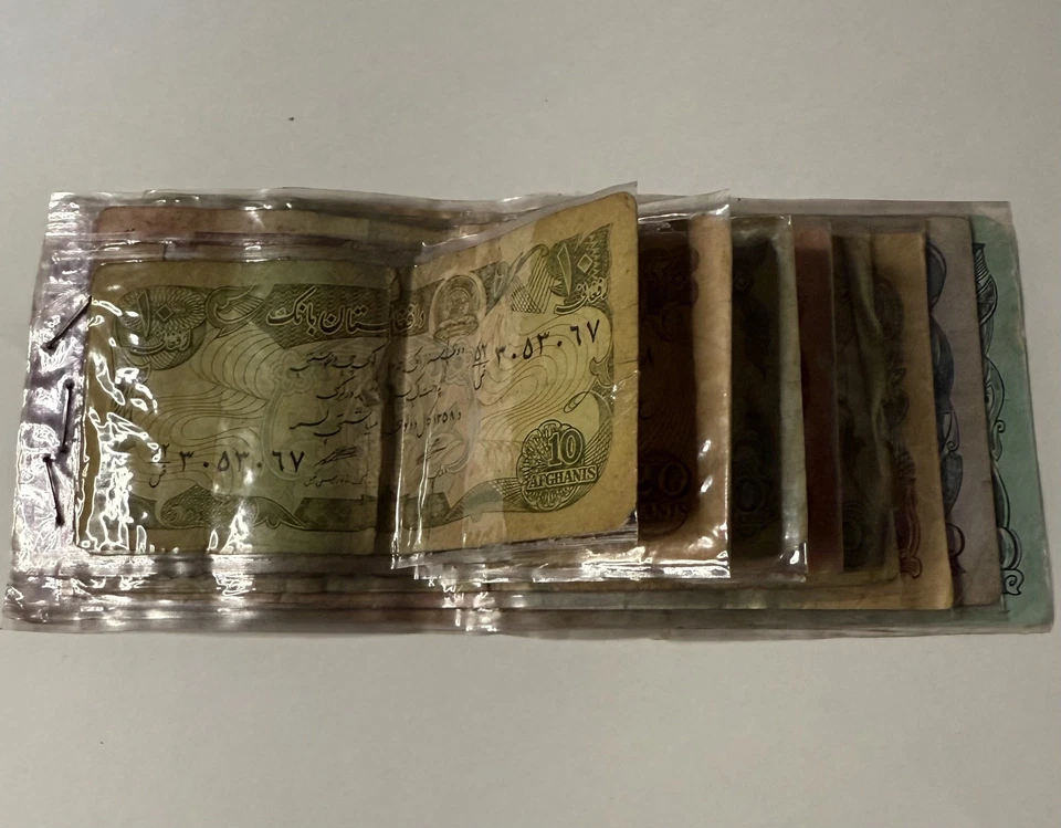 Afganistán 16680 AFGHANI 1990-2001 Moneda Mundial Dinero NOTA LOTE KABUL Foto 2 de 4