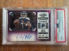 RC MALIK WILLIS 2022 CONTENDERS OPTIC VARIATION AUTO 10 #/21 PURPLE PULSAR