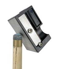 Pool Cue Tip Shaper Billiard Cue Tip Grinder Improve Cue Accuracy Precision Side