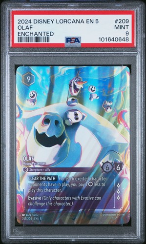 Olaf - Happy Passenger graded PSA 9 for sale on eBay