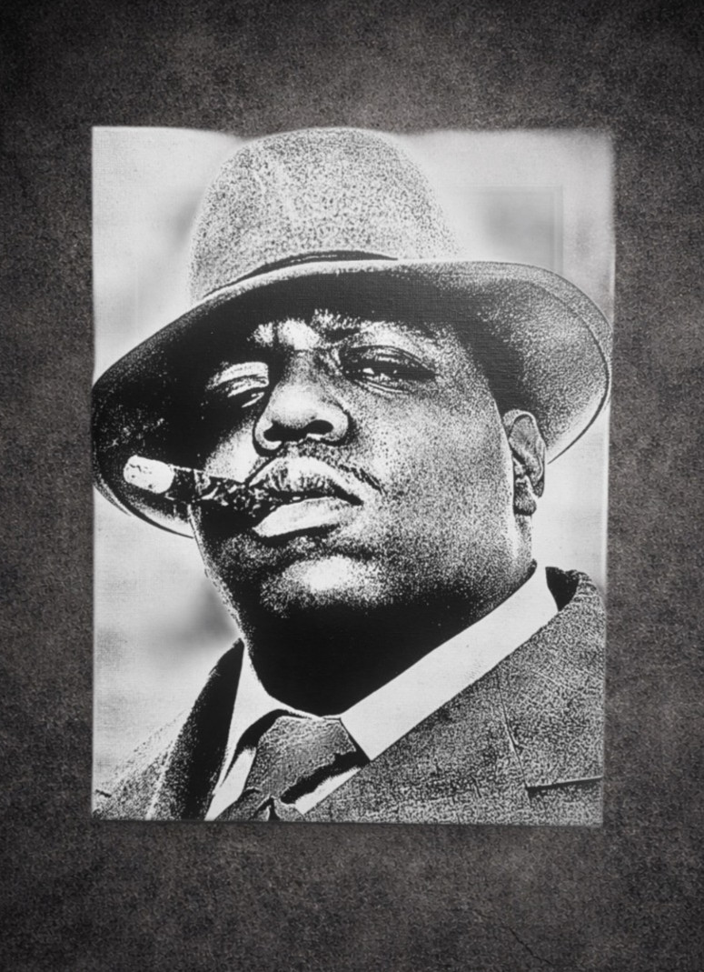 Décoration murale Biggie Smalls cadeau idéal pour fan de musique hip hop vintage