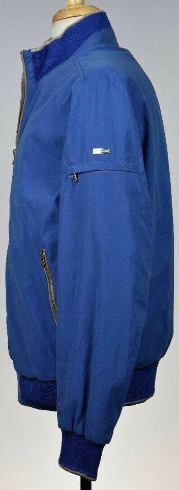 Chaqueta PAUL & SHARK Yachting Para Hombres Detalle Gamuza Azul Claro Talla L NUEVA BIN12-76 Foto 3 de 4