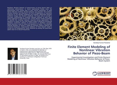 Finite Element Modeling of Nonlinear Vibration Behavior of Piezo-Beam Sandeep Ku