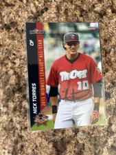 Nick Torres Signed 2015 Midwest League All-Star Auto Rc San Diego Padres