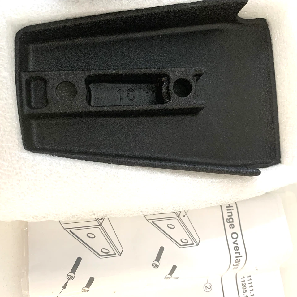 Прочный Ridge 2007 Jeep Wrangler петля крышка - текстурированный черный, сталь, 11205.10 - Изображение 3 из 4