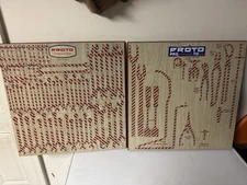 Proto Professional Tools Shadow Boards 60A-SP & 65A-SP Vintage Dealer Displays