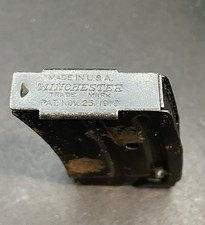 Vintage Original Winchester 52 69 75 22 Lr Rifle Magazine 5 Rnd 1919 Patent Oem