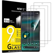 3-Pack Tempered Glass Screen Protector for Google Pixel 6a - Ultimate Protection