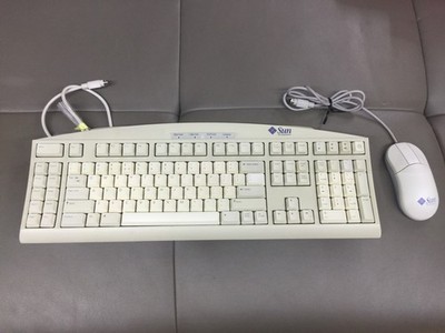 SUN 320-1270 + 370-3631, KeyBoard & mouse, ** No-YELLOW- Color **, Test-PASS