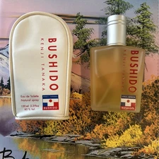 Vintage Discontinued Cologne - Bushido by Kenji Tanaka - Made in France in 1996