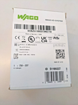 WAGO 750-337 PLC Field Bus Connector
