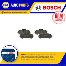 Brake Pads Set fits VAUXHALL COMBO E 1.5D Front 2018 on Genuine Bosch Guaranteed