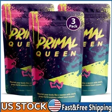 1-5Packs Primal Queen Beef Organ Supplement for Women 60 Counts Supplements US