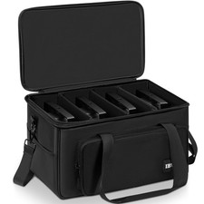 4 Par Light Bag Padded Storage Gig Case Bag for Par Lighting Fixtures Stage L...