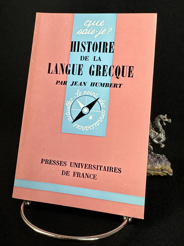 Que sais-je? 1483: Histoire de la langue grecque, Jean Humbert 1972 - Foto 1 di 9