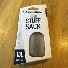 Sea To Summit MESH Stuff Sack NIB 13 L /2oz Ultra Light 