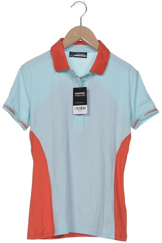 J.LINDEBERG Poloshirt Damen Polohemd Shirt Polokragen Gr. S Hellblau #bzwmzh0