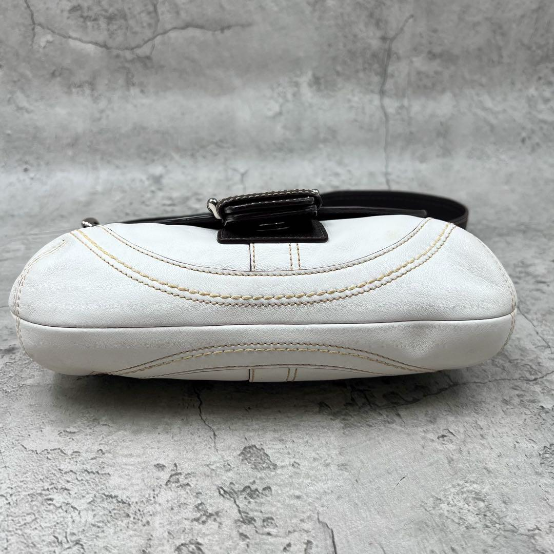 Coach Leather Bag Soho Y2K Shoulder Vintage Hobo One COACH Canvas 