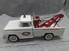 Tonka AA Wrecker Tow Truck 1960’s - 24 HR Service, Pressed Steel Nice!