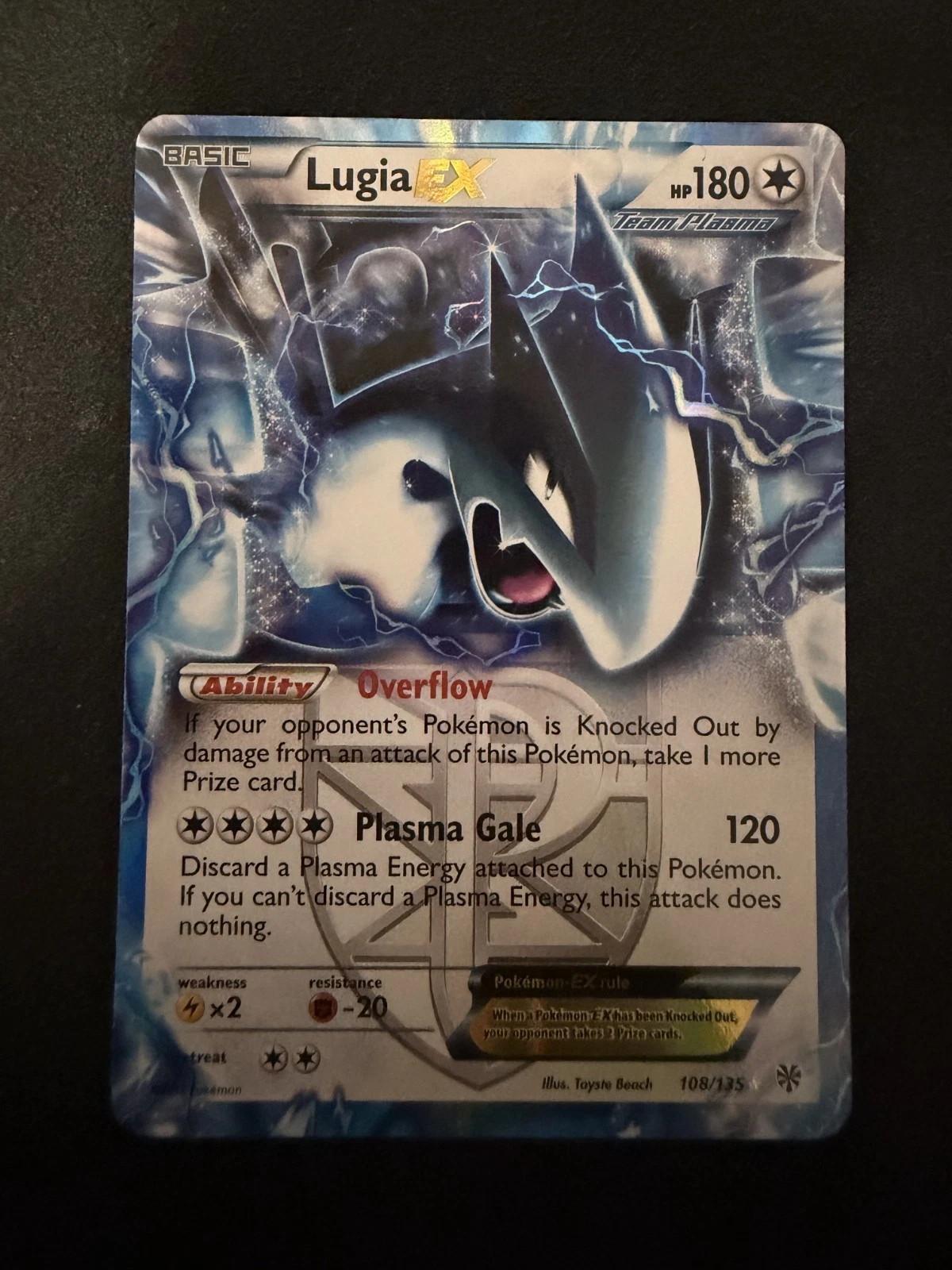 Lugia-EX - Plasma Storm #108 Price & Value ($87.36) | PokeScope