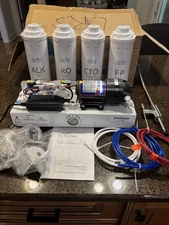 SimPure T1-400ALK 8 Stage 400GPD Undersink Tankless RO System w/Remineralization