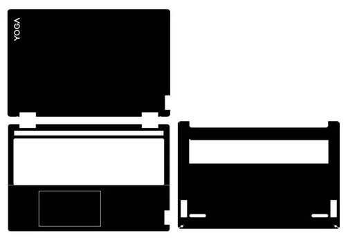 Sticker Skin Cover for Lenovo YOGA 7i 16IRL8 16" Laptop Carbon Vinyl Decal Guard