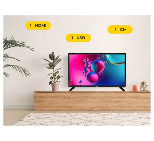 Tv led 24 POLLICI televisore hd 1080p televisione dvb-t2 hdmi telecomando camper - Picture 17 of 24