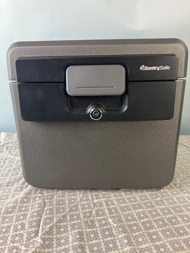 SentrySafe Fire/Waterproof Lock Box KEYS INCLUDED - Picture 2 of 10